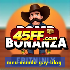 meu mundo gay blog